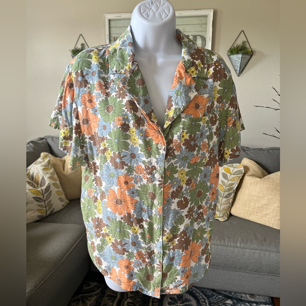 RSQ Brand Collared Top